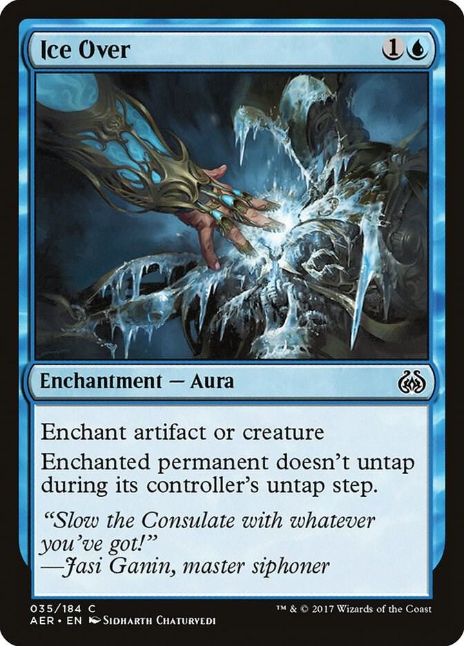 Ice Over 35 card from Aether Revolt