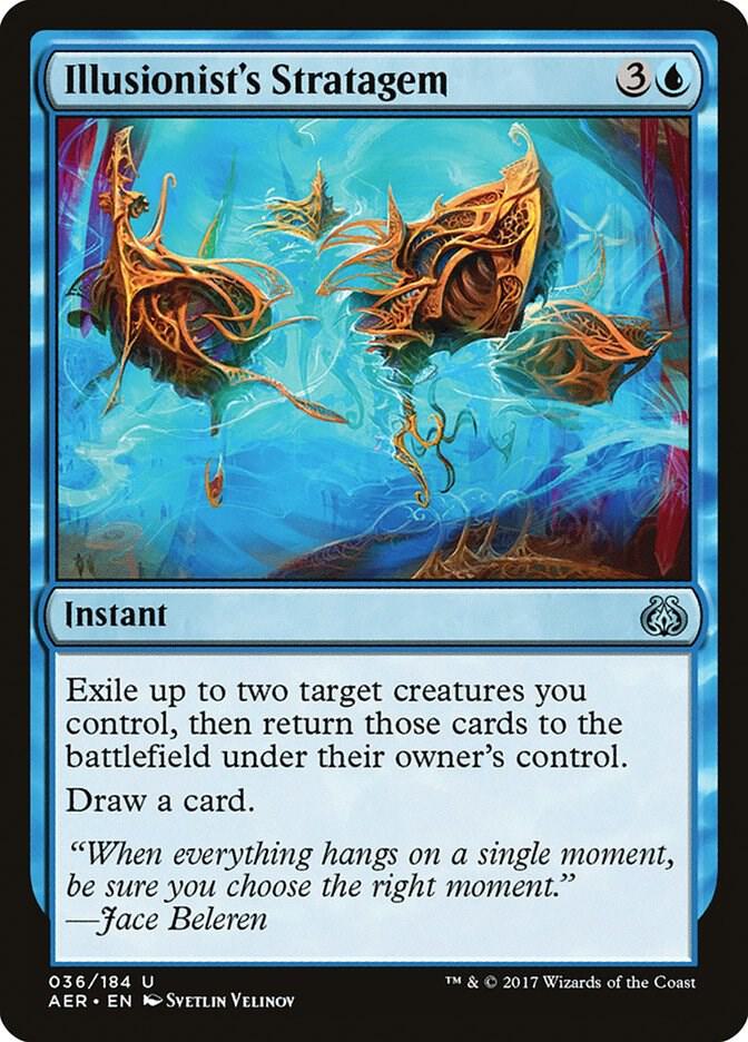 Illusionist's Stratagem 36 card from Aether Revolt