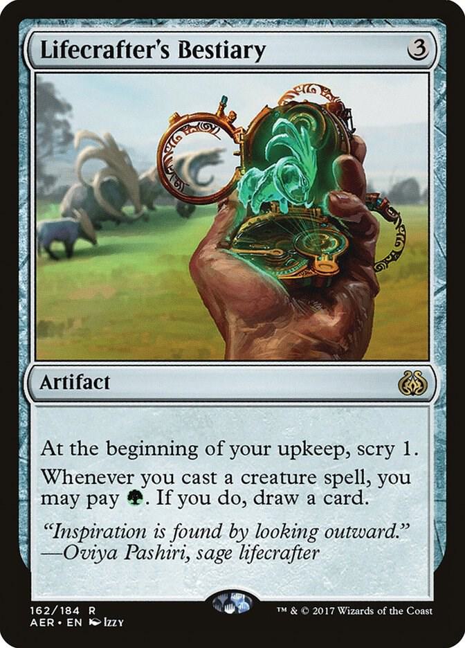 Lifecrafter's Bestiary 162 card from Aether Revolt