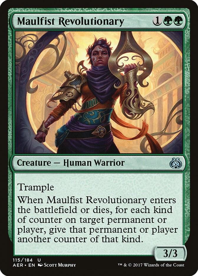Maulfist Revolutionary 115 card from Aether Revolt