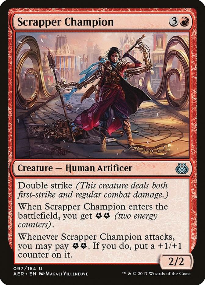 Scrapper Champion 97 card from Aether Revolt