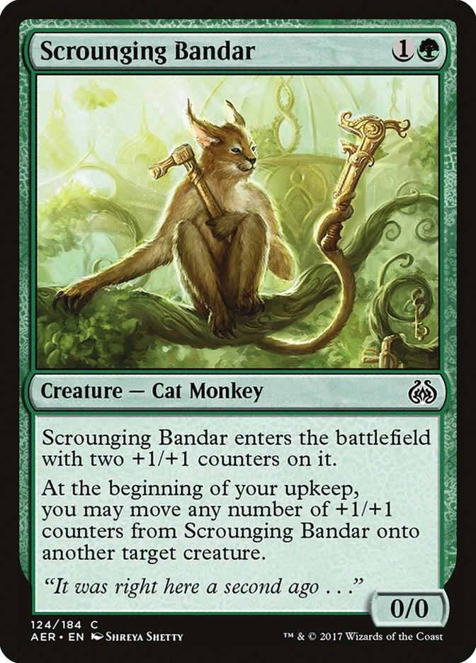 Scrounging Bandar 124 card from Aether Revolt