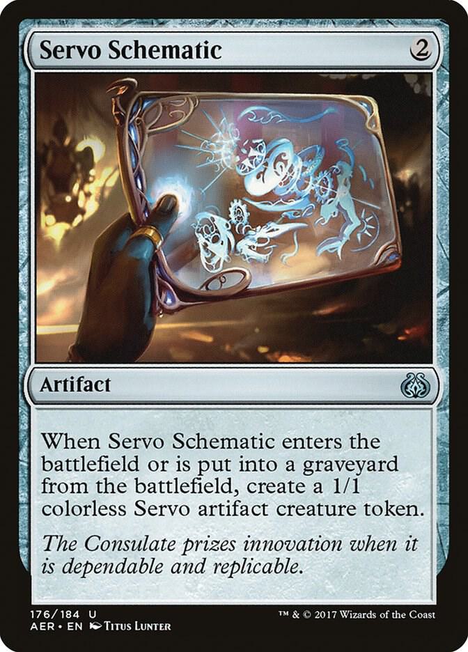Servo Schematic 176 card from Aether Revolt