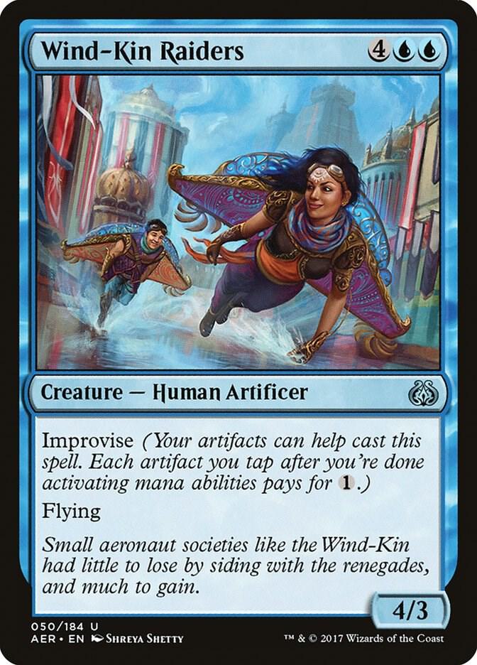 Wind-Kin Raiders 50 card from Aether Revolt