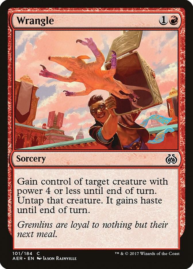 Wrangle 101 card from Aether Revolt