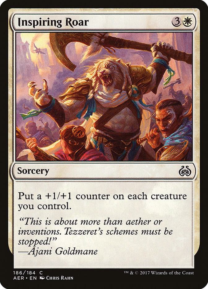 Inspiring Roar 186 card from Aether Revolt
