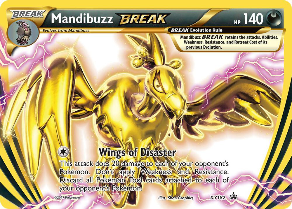 Mandibuzz BREAK XY182 card from XY Promos