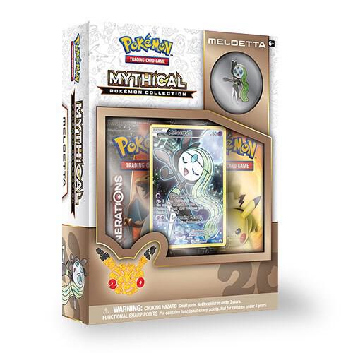 Mythical Pokemon Collection Box [Meloetta] card from Generations