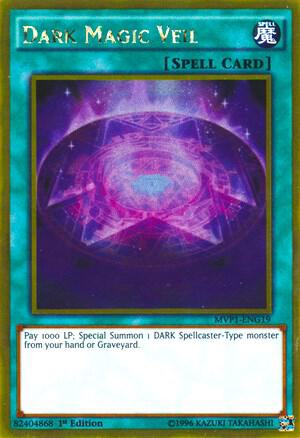 Dark Magic Veil MVP1-ENG19 card from The Dark Side of Dimensions Movie Pack: Gold Edition