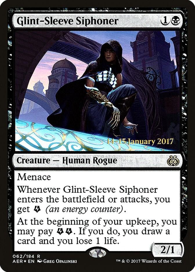 Glint-Sleeve Siphoner 62 card from Prerelease Cards