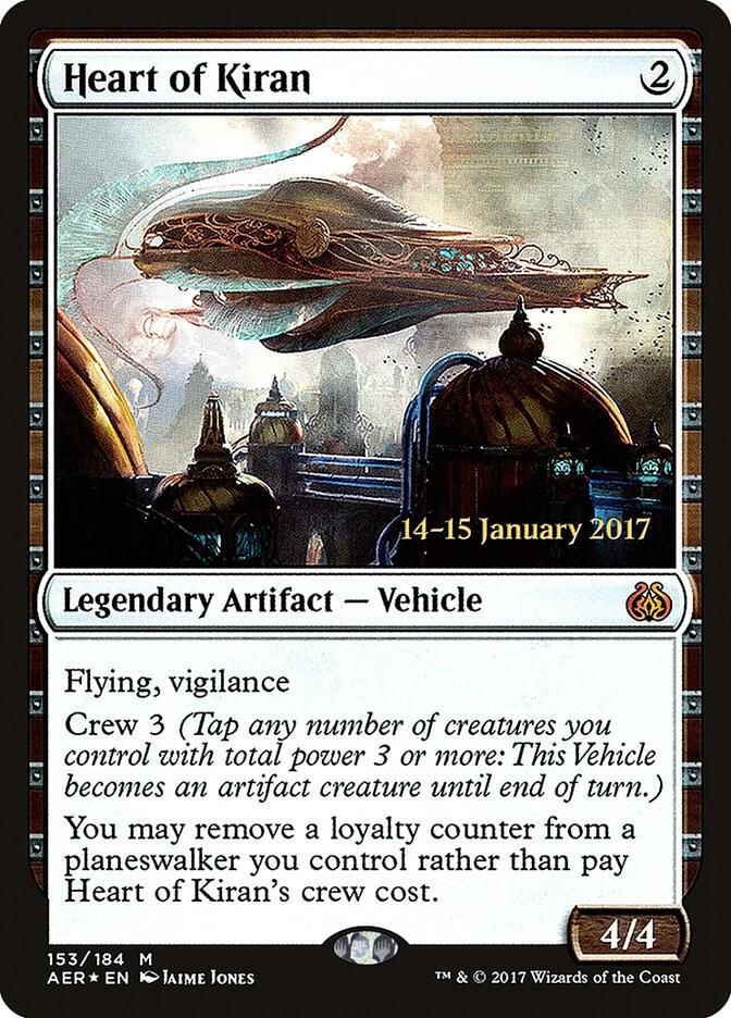 Heart of Kiran 153 card from Prerelease Cards