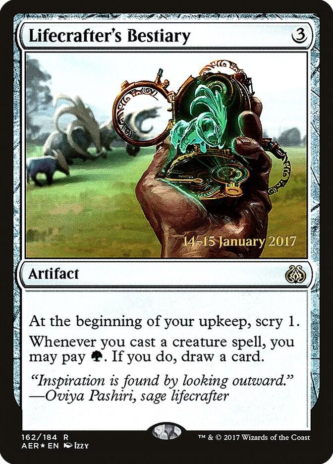 Lifecrafter's Bestiary 162 card from Prerelease Cards