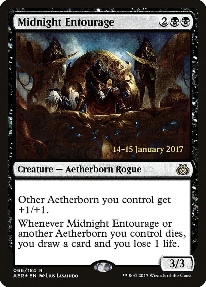 Midnight Entourage 66 card from Prerelease Cards