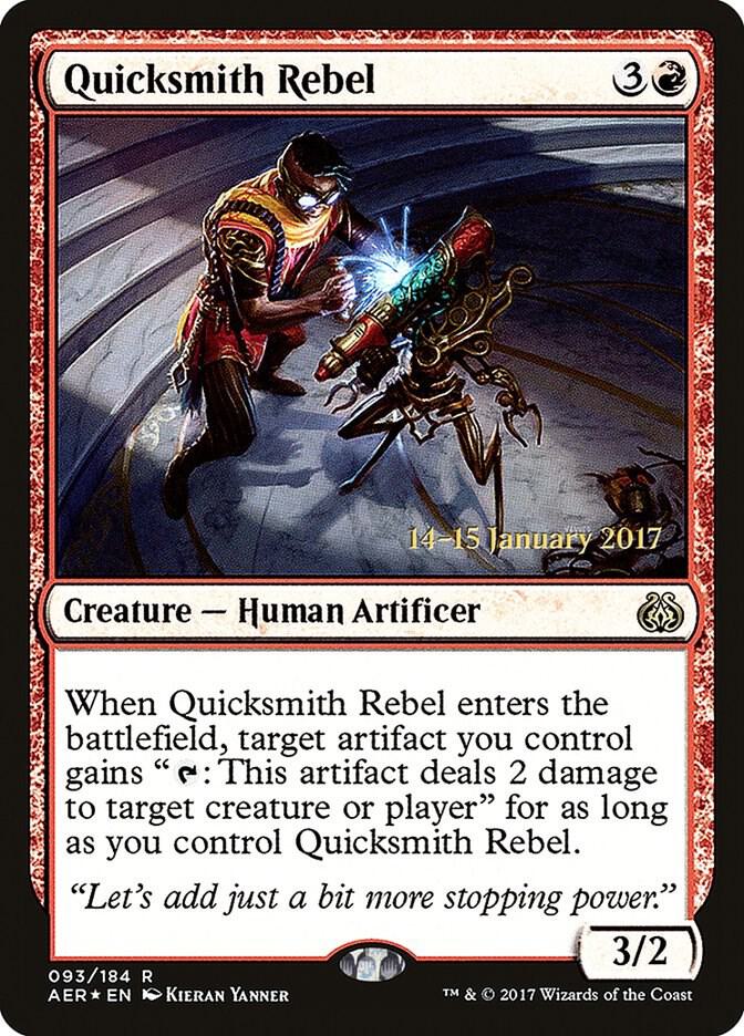 Quicksmith Rebel 93 card from Prerelease Cards