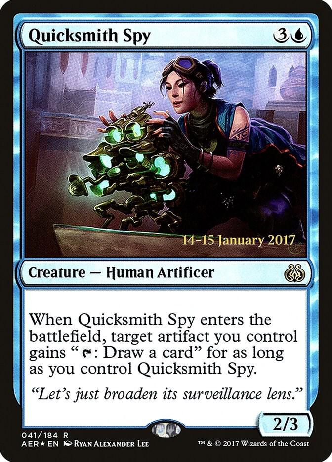 Quicksmith Spy 41 card from Prerelease Cards