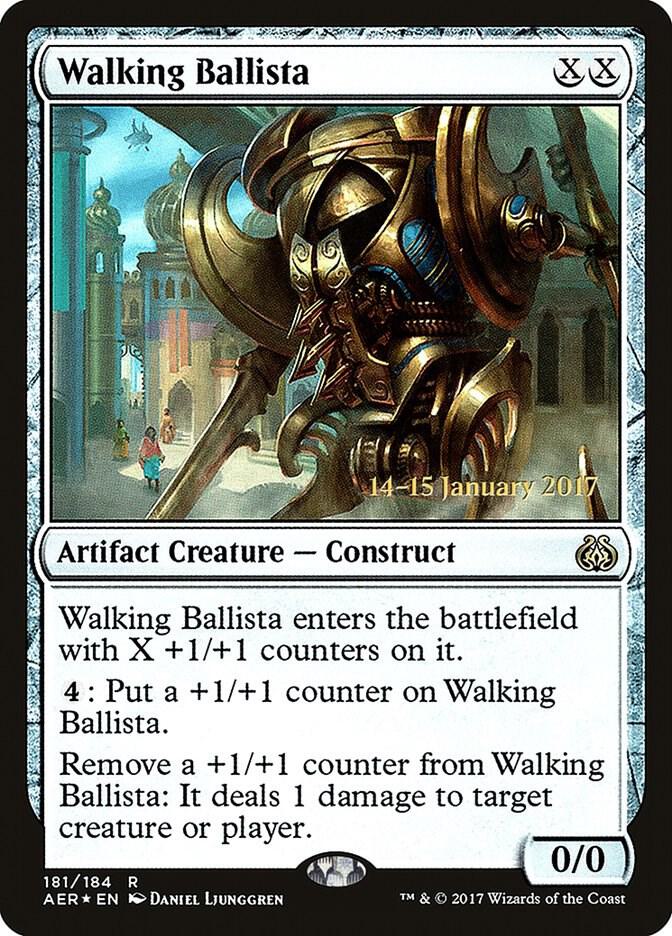 Walking Ballista 181 card from Prerelease Cards
