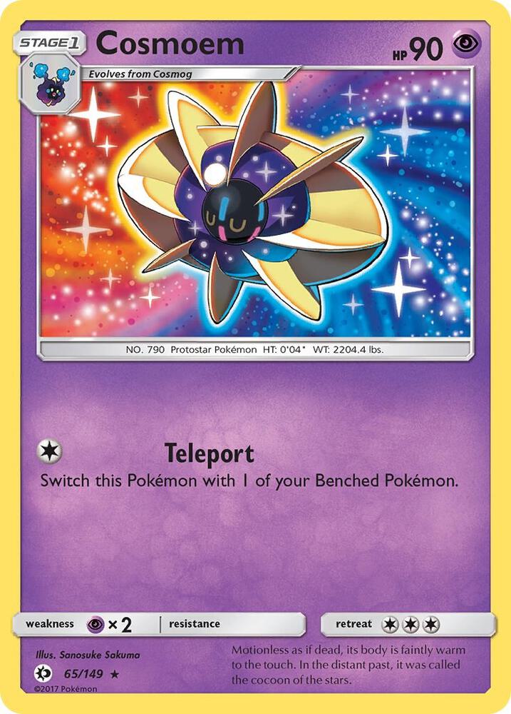 Cosmoem 65/149 card from SM Base Set