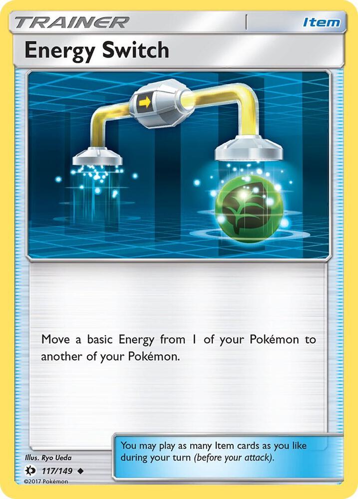 Energy Switch 117/149 card from SM Base Set