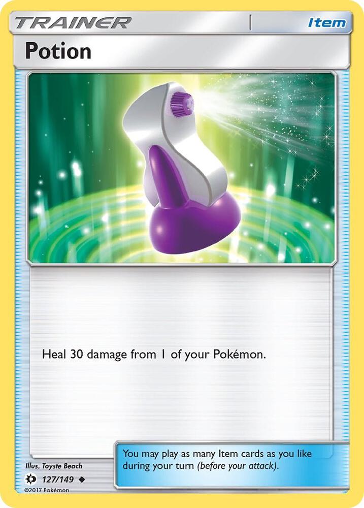 Potion 127/149 card from SM Base Set