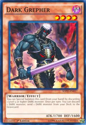 Dark Grepher SDPD-EN017 card from Structure Deck: Pendulum Domination