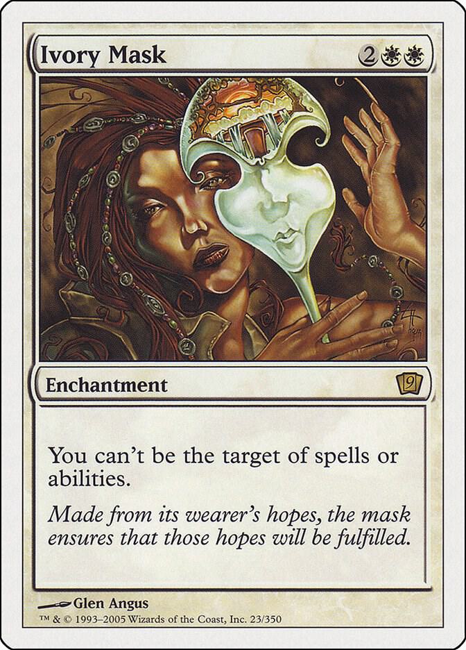 Ivory Mask 23 card from 9th Edition
