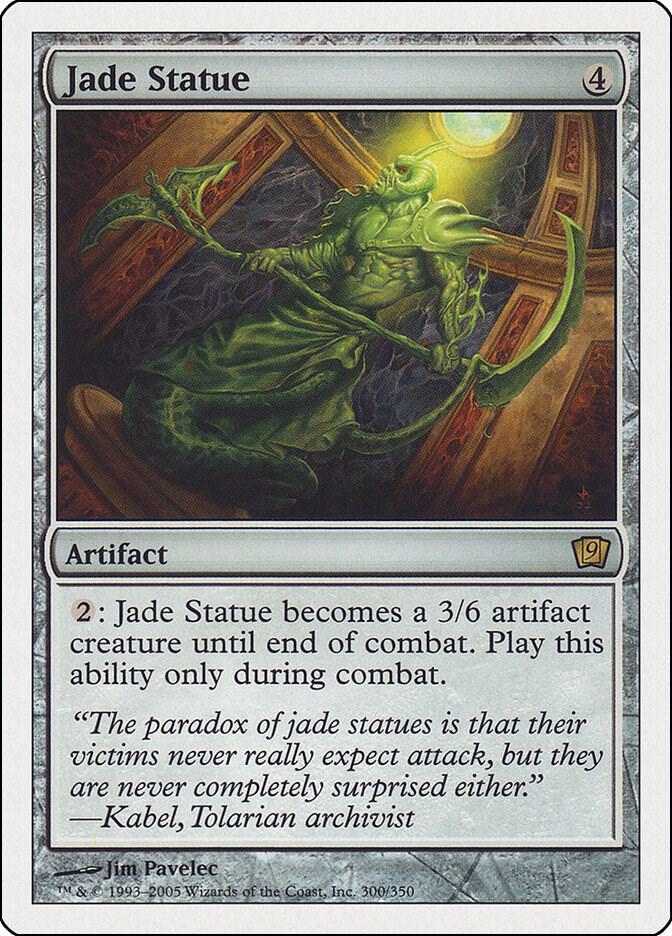 Jade Statue 300 card from 9th Edition