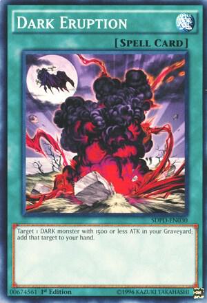 Dark Eruption SDPD-EN030 card from Structure Deck: Pendulum Domination