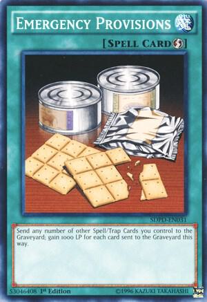 Emergency Provisions SDPD-EN031 card from Structure Deck: Pendulum Domination