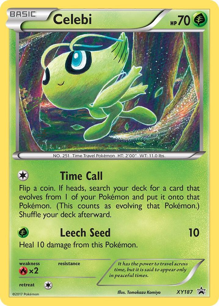 Celebi XY187 card from XY Promos