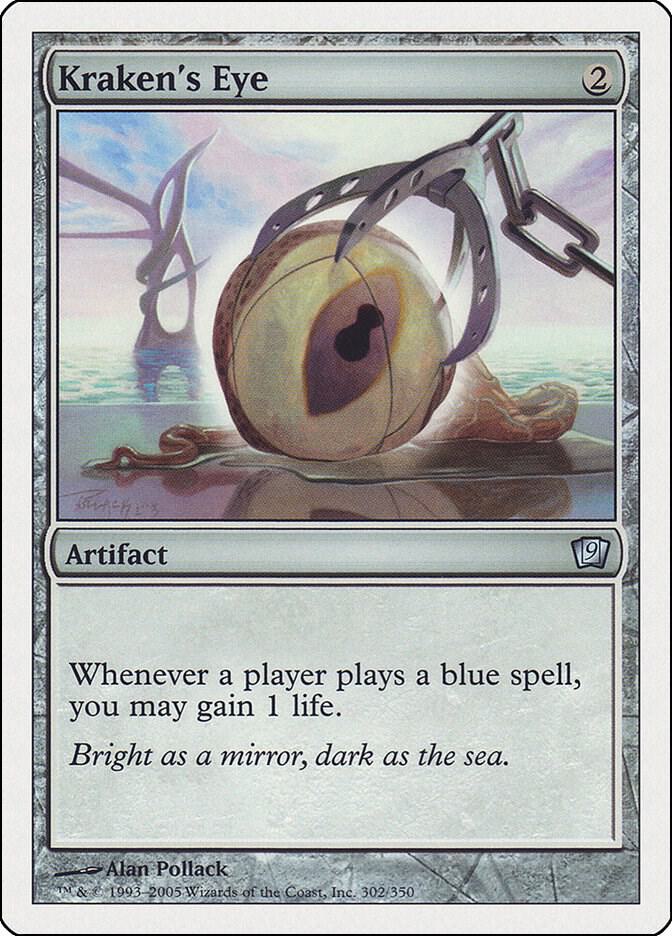 Kraken's Eye 302 card from 9th Edition