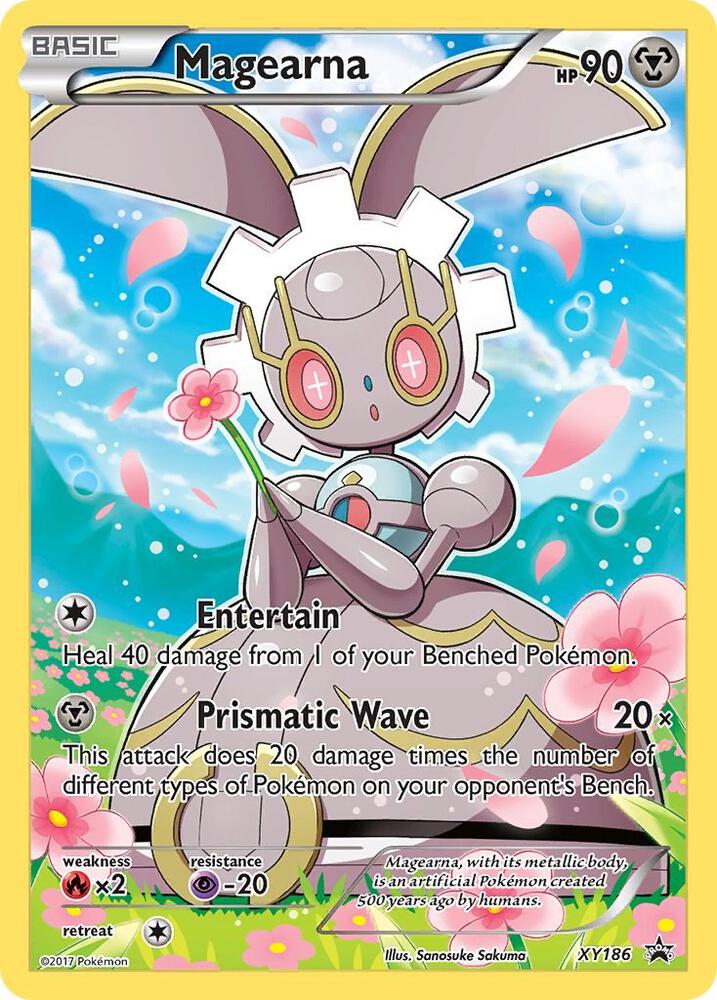 Magearna XY186 card from XY Promos