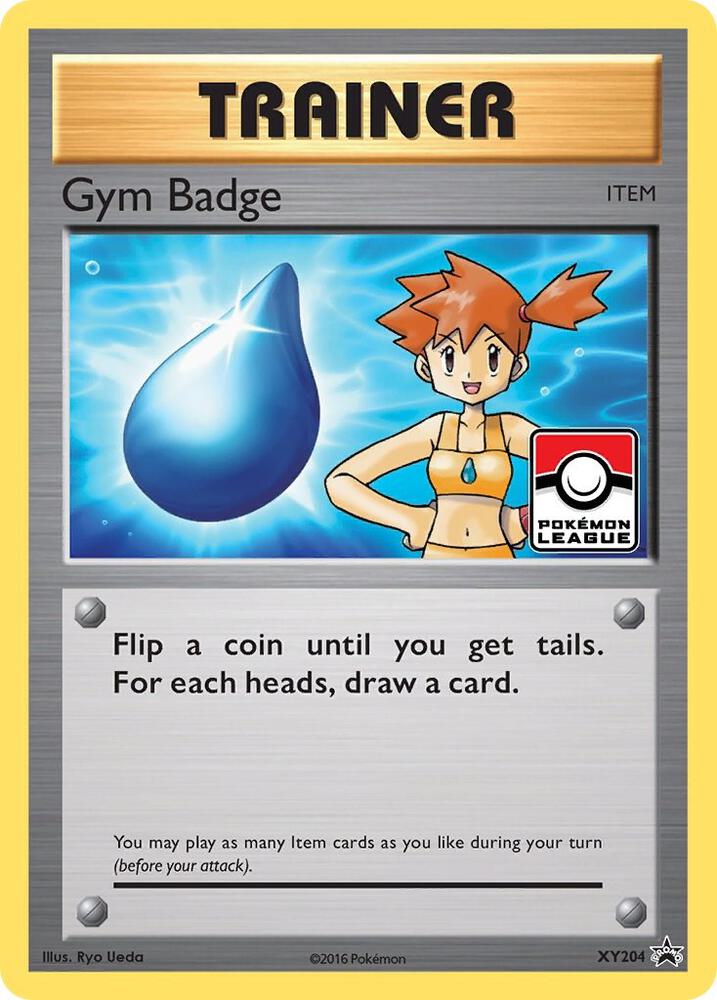 Gym Badge (Misty) XY204 card from XY Promos