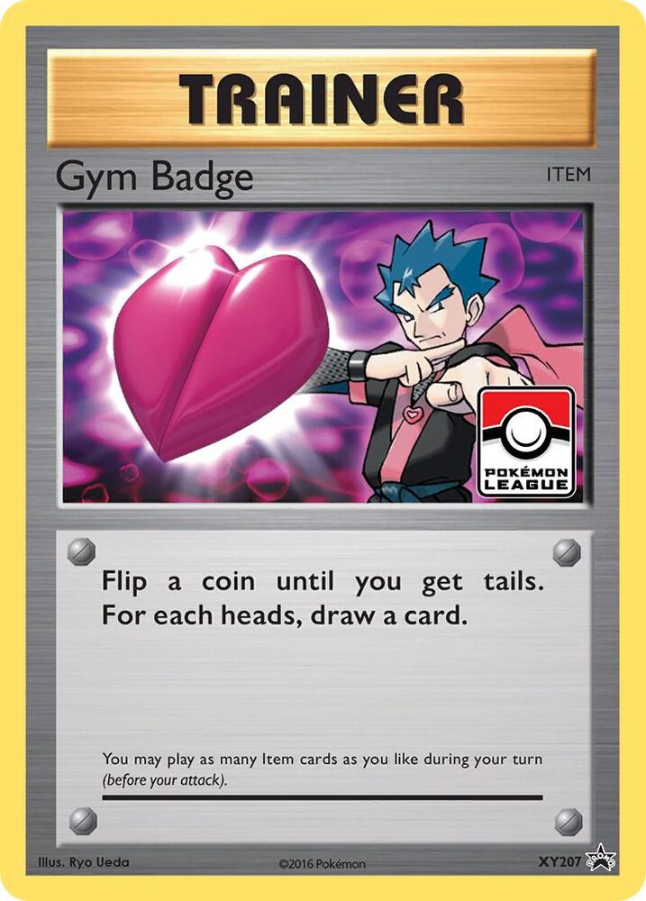Gym Badge (Koga) XY207 card from XY Promos