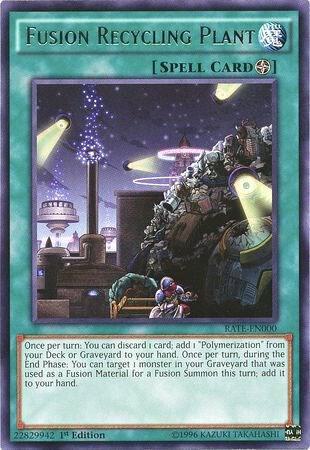 Fusion Recycling Plant RATE-EN000 card from Raging Tempest
