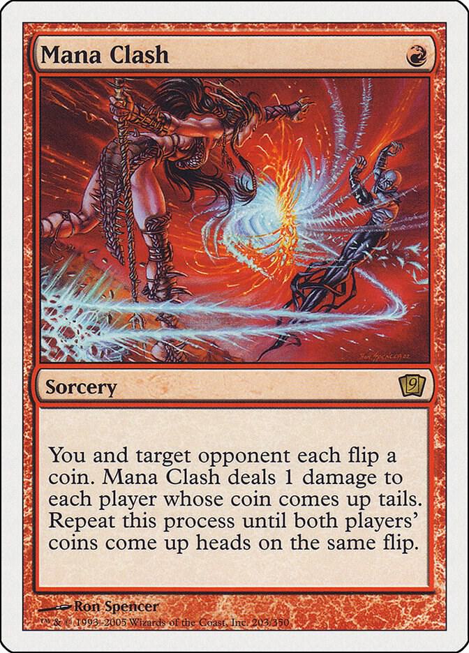 Mana Clash 203 card from 9th Edition