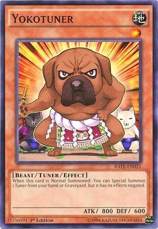 Yokotuner RATE-EN031 card from Raging Tempest