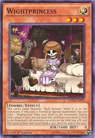 Wightprincess RATE-EN033 card from Raging Tempest