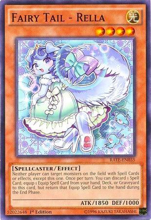 Fairy Tail - Rella RATE-EN035 card from Raging Tempest