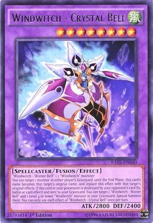 Windwitch - Crystal Bell RATE-EN040 card from Raging Tempest