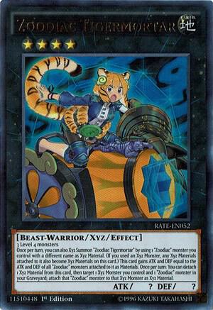 Zoodiac Tigermortar RATE-EN052 card from Raging Tempest