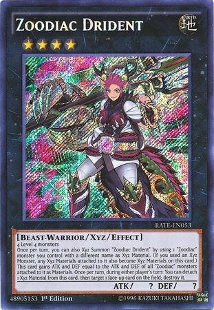 Zoodiac Drident RATE-EN053 card from Raging Tempest
