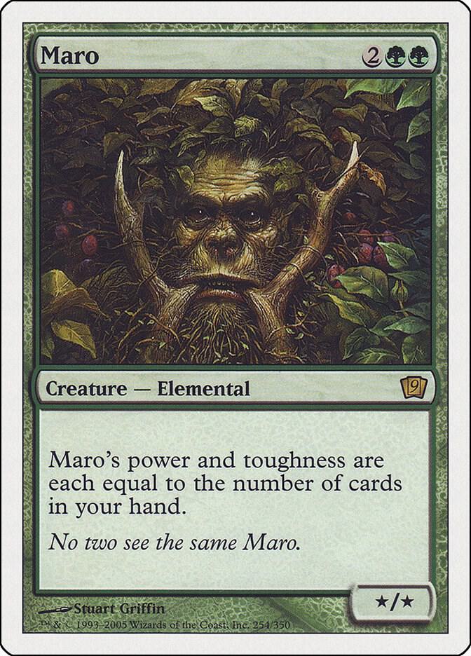 Maro 254 card from 9th Edition