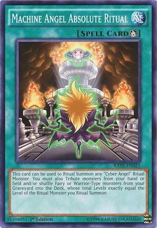 Machine Angel Absolute Ritual RATE-EN055 card from Raging Tempest