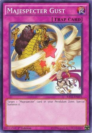 Majespecter Gust RATE-EN075 card from Raging Tempest