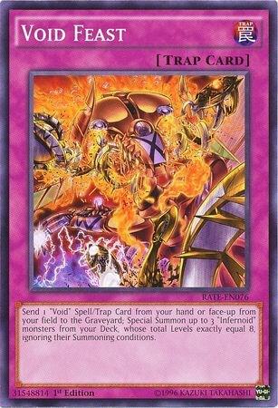 Void Feast RATE-EN076 card from Raging Tempest