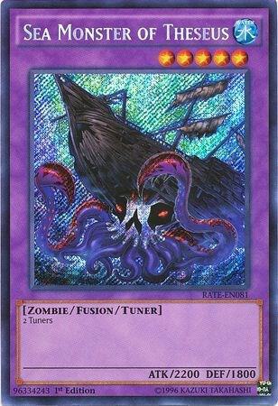 Sea Monster of Theseus RATE-EN081 card from Raging Tempest