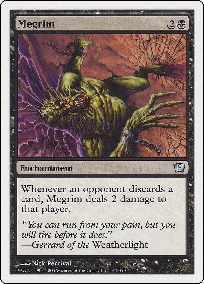 Megrim 144 card from 9th Edition