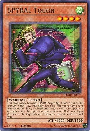 SPYRAL Tough RATE-EN087 card from Raging Tempest