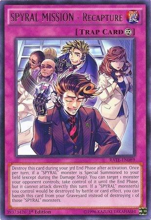 SPYRAL MISSION - Recapture RATE-EN089 card from Raging Tempest