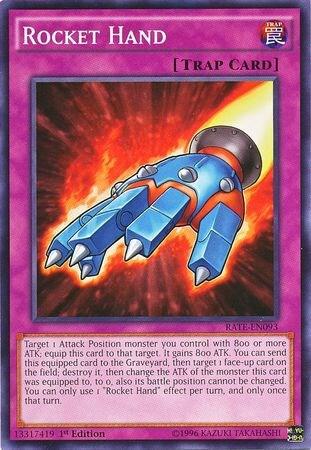Rocket Hand RATE-EN093 card from Raging Tempest